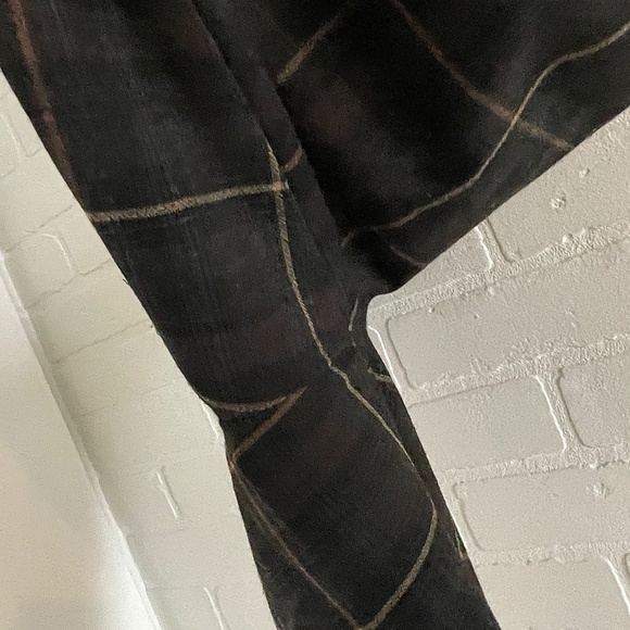 Marella Dress pants Strait leg Ankle pants Plaid Wool Blend Luxury Academia Sz 8 - Picture 11 of 12